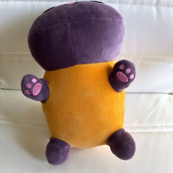 2021Bat Face Cat 11" Halloween Pumpkin Cat Plush  Plush Animal - Picture 4 of 8